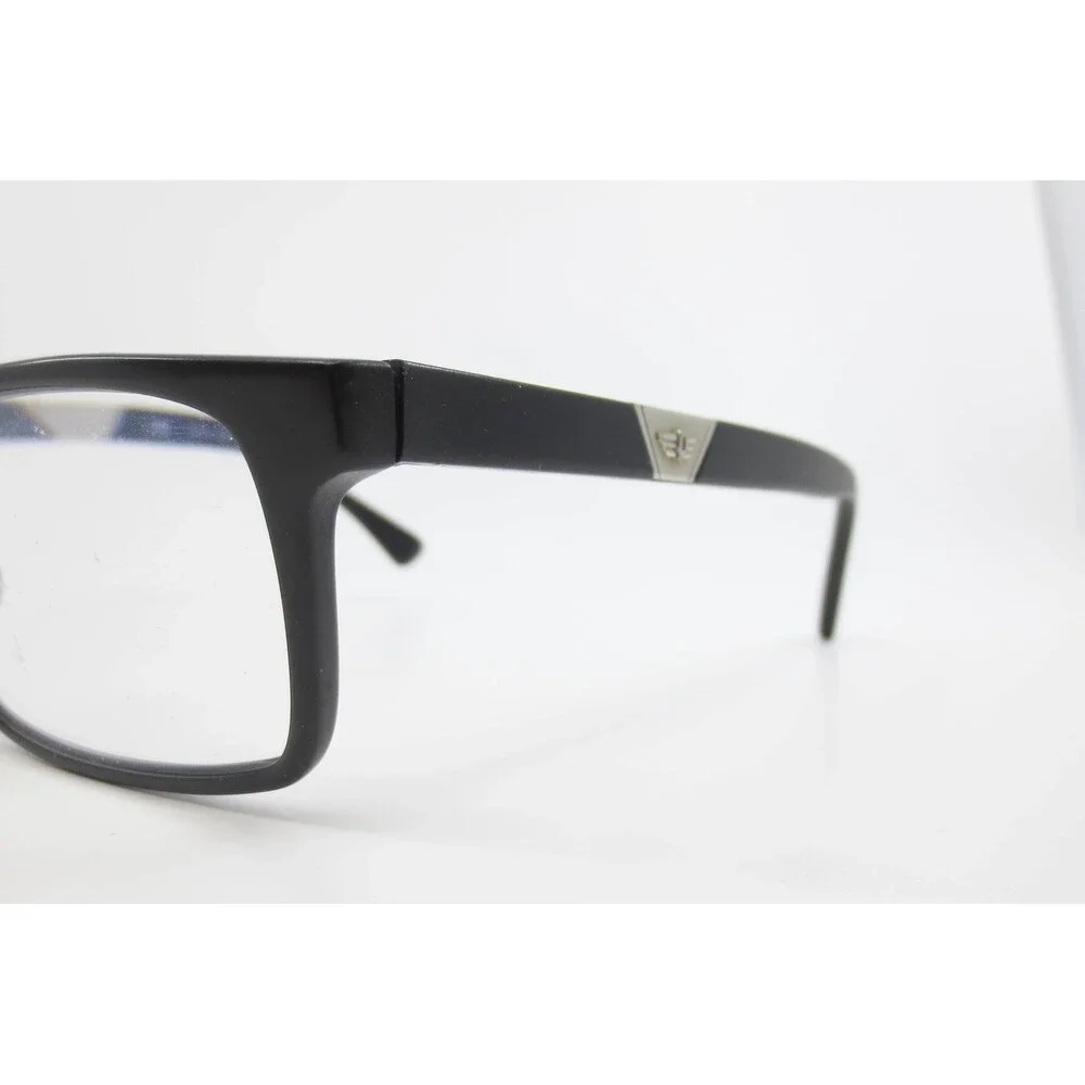 Police VPL436K Matte Black Rectangular Eyeglass Frames Col. 0703 55-17-145
